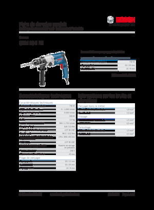 Boormachines & schroevendraaiers Bosch GBM 13-2 RE