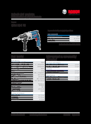 Boormachines & schroevendraaiers Bosch GBM 13-2 RE