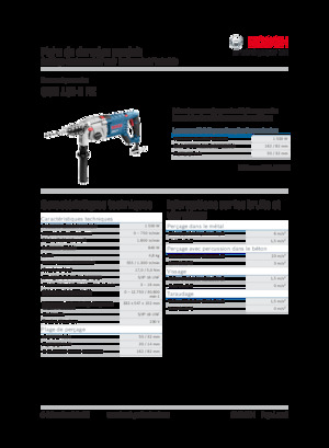 Boormachines & schroevendraaiers Bosch GSB 162-2 RE