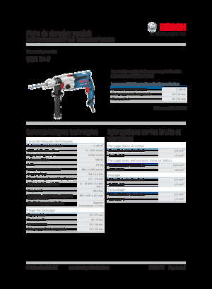 Boormachines & schroevendraaiers Bosch GSB 24-2