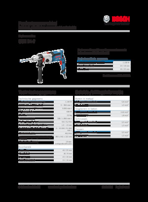 Boormachines & schroevendraaiers Bosch GSB 24-2
