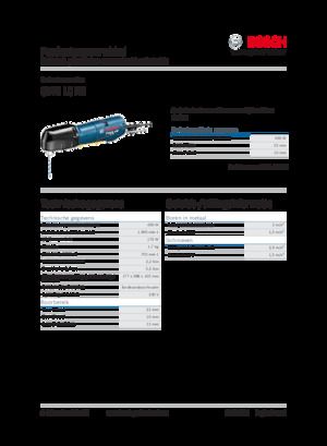 Boormachines & schroevendraaiers Bosch GWB 10 RE