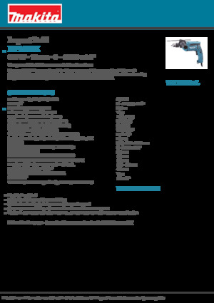 Boormachines & schroevendraaiers Makita HP1640K