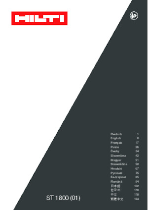Boormachines & schroevendraaiers Hilti ST 1800