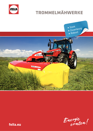 Fronttrommels zonder kneuzer Fella KM 230 FP