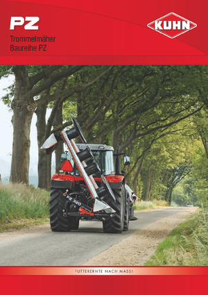 Achtertrommels zonder kneuzer Kuhn PZ 300