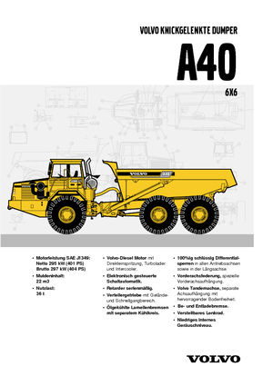 Kiepwagens Volvo A40
