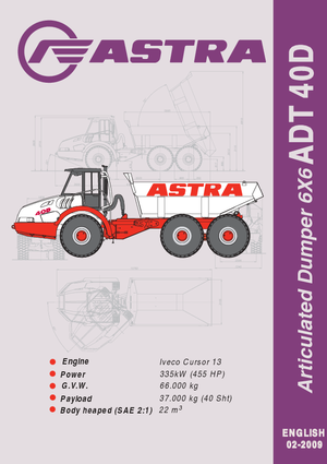 Kiepwagens Astra AD 40