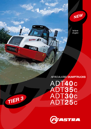 Kiepwagens Astra ADT 40 C