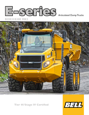 Kiepwagens Bell B25E