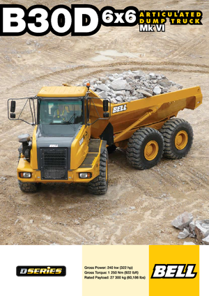 Kiepwagens Bell B 30 D