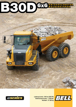 Kiepwagens Bell B 30 D