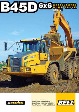 Kiepwagens Bell B 45 D