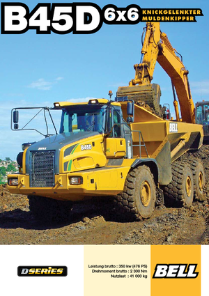 Kiepwagens Bell B 45 D