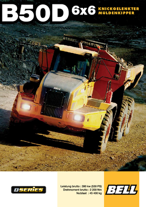 Kiepwagens Bell B 50 D