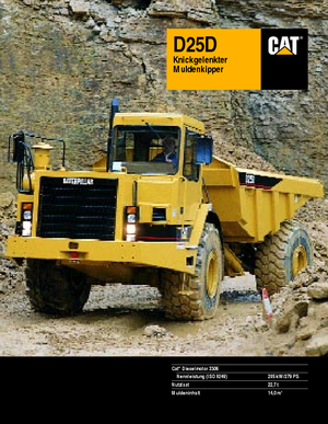 Kiepwagens Caterpillar D 25 D