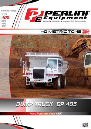 Stortwagen met achterwaartse kanteling Perlini DP 405 WD