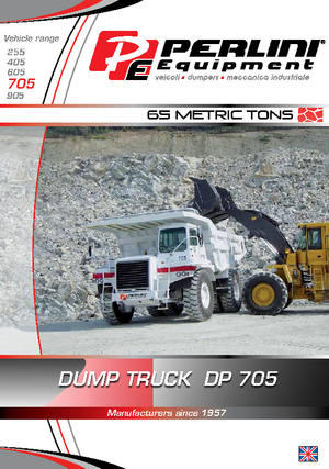 Stortwagen met achterwaartse kanteling Perlini DP 705 WD