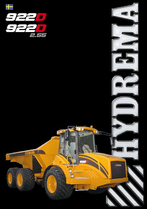 Kiepwagens Hydrema H 922 D 2.55
