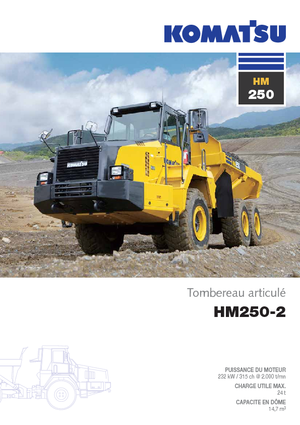 Kiepwagens Komatsu HM250-2