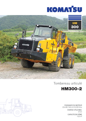 Kiepwagens Komatsu HM300-2