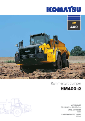 Kiepwagens Komatsu HM400-2