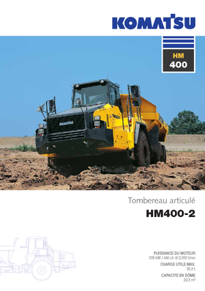 Kiepwagens Komatsu HM400-2