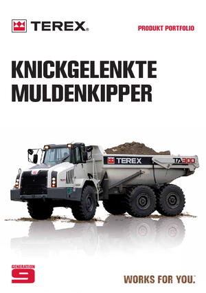 Kiepwagens Terex TA 300