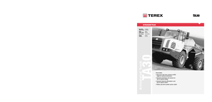 Kiepwagens Terex TA 30