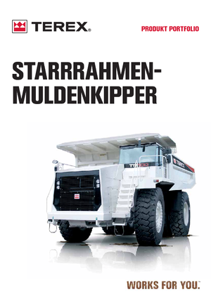 Stortwagen met achterwaartse kanteling Terex TR 100