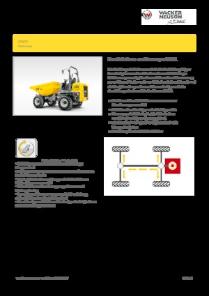 Wieldumpers Wacker Neuson DW60