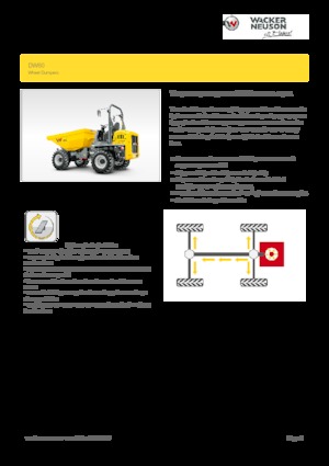 Wieldumpers Wacker Neuson DW60