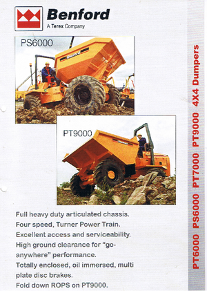 Wieldumpers Benford PT 7000