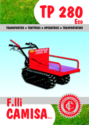 Rupsdumpers Camisa TP 280 ECO
