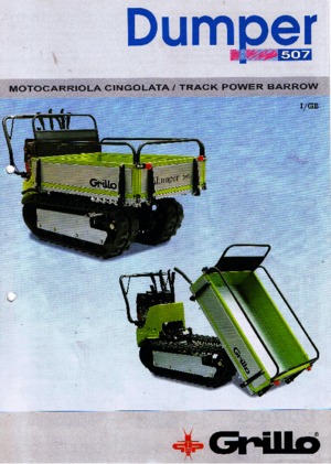 Rupsdumpers Grillo 507