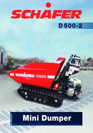 Rupsdumpers SCHÄFER D 500-2
