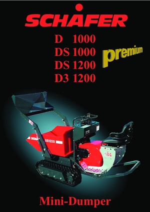 Rupsdumpers SCHÄFER DS 1200