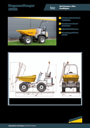 Wieldumpers Bergmann 2040R
