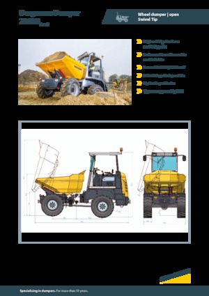 Wieldumpers Bergmann 2060R Plus