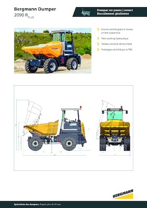 Wieldumpers Bergmann 2090R Plus