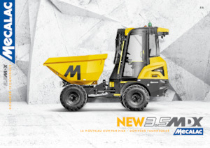 Wieldumpers Mecalac 3.5MDX