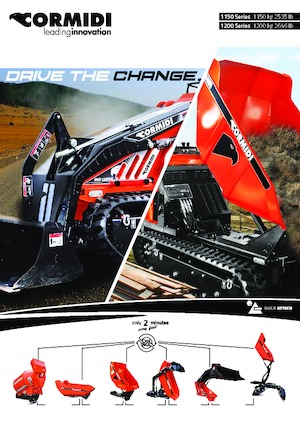 Rupsdumpers Cormidi C 1200