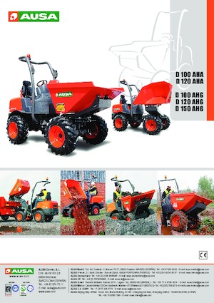 Wieldumpers Ausa D 100 AHG