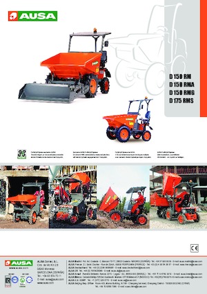 Wieldumpers Ausa D 150 RM