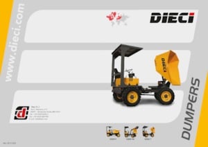 Wieldumpers Dieci DP 1000 F