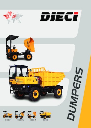 Wieldumpers Dieci DP 1000 F