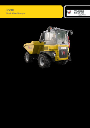 Wieldumpers Wacker Neuson DV90 dual view