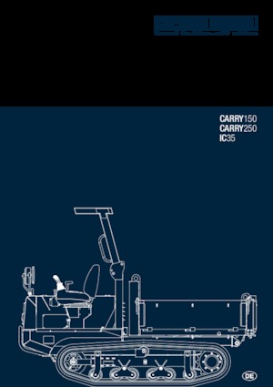 Rupsdumpers Kato IC35