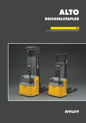 Elektrische vorkheftrucks Atlet Alto PS