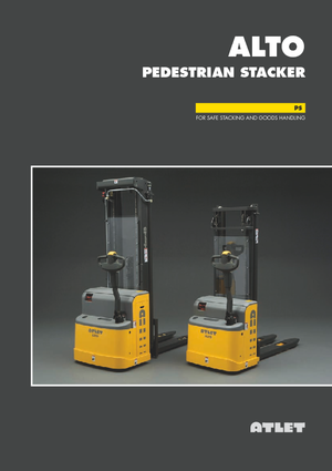 Elektrische vorkheftrucks Atlet Alto PS